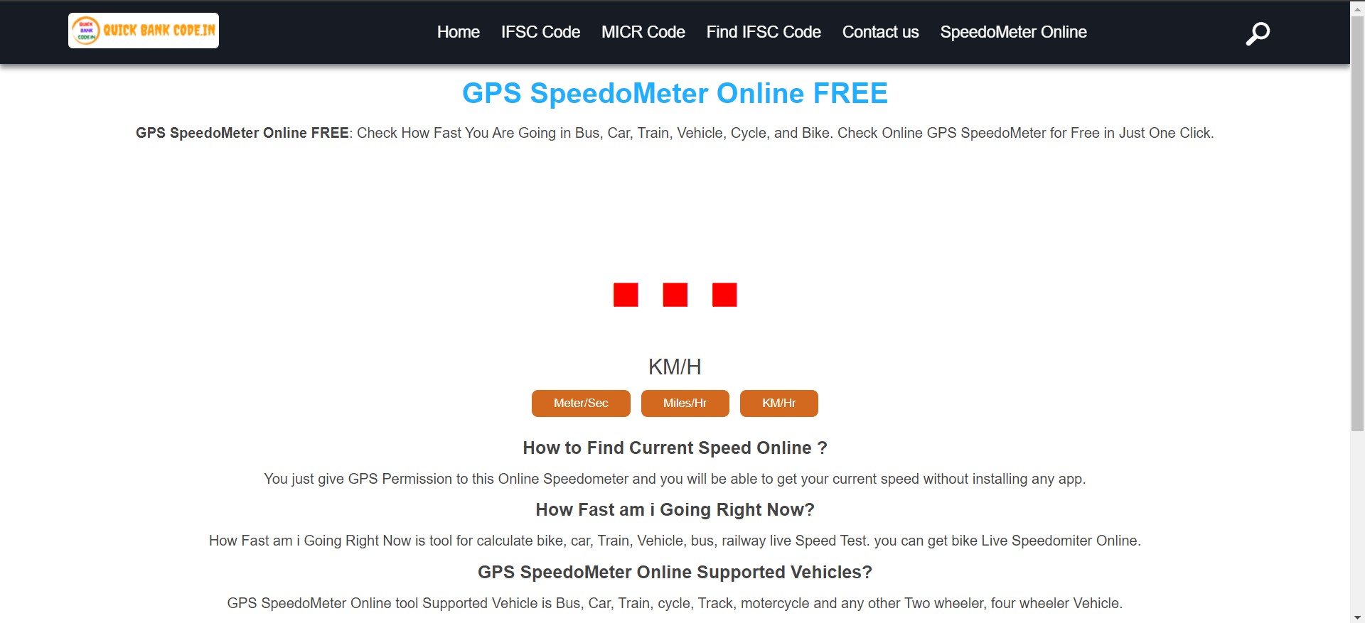 GPS SpeedoMeter